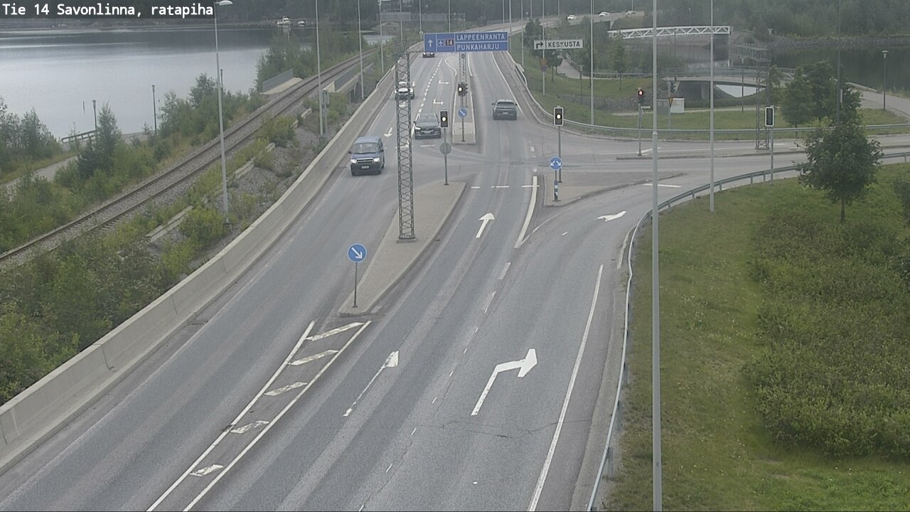 Weather Camera Image Road 14 Savonlinna, Ratapiha, Savonlinna, Etelä-Savo