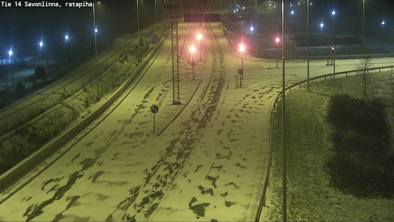 Kelikamerat Kuva Tie 14 Savonlinna, Ratapiha, Savonlinna, Etelä-Savo