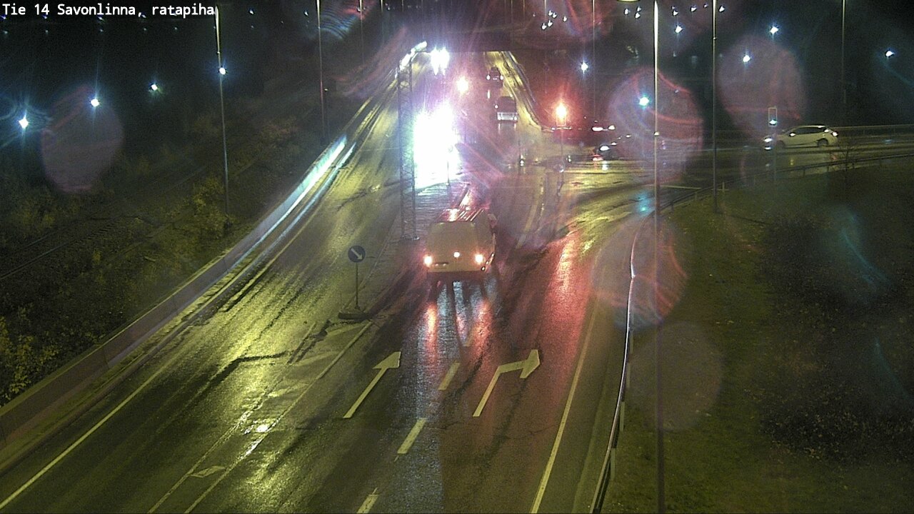 Kelikamerat Kuva Tie 14 Savonlinna, Ratapiha, Savonlinna, Etelä-Savo