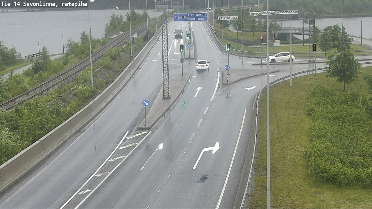 Weather Camera Image Road 14 Savonlinna, Ratapiha, Savonlinna, Etelä-Savo