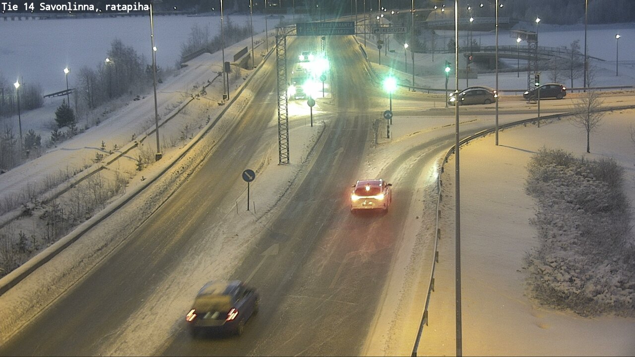 Kelikamerat Kuva Tie 14 Savonlinna, Ratapiha, Savonlinna, Etelä-Savo