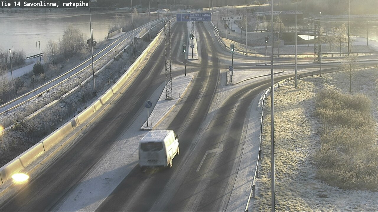 Kelikamerat Kuva Tie 14 Savonlinna, Ratapiha, Savonlinna, Etelä-Savo