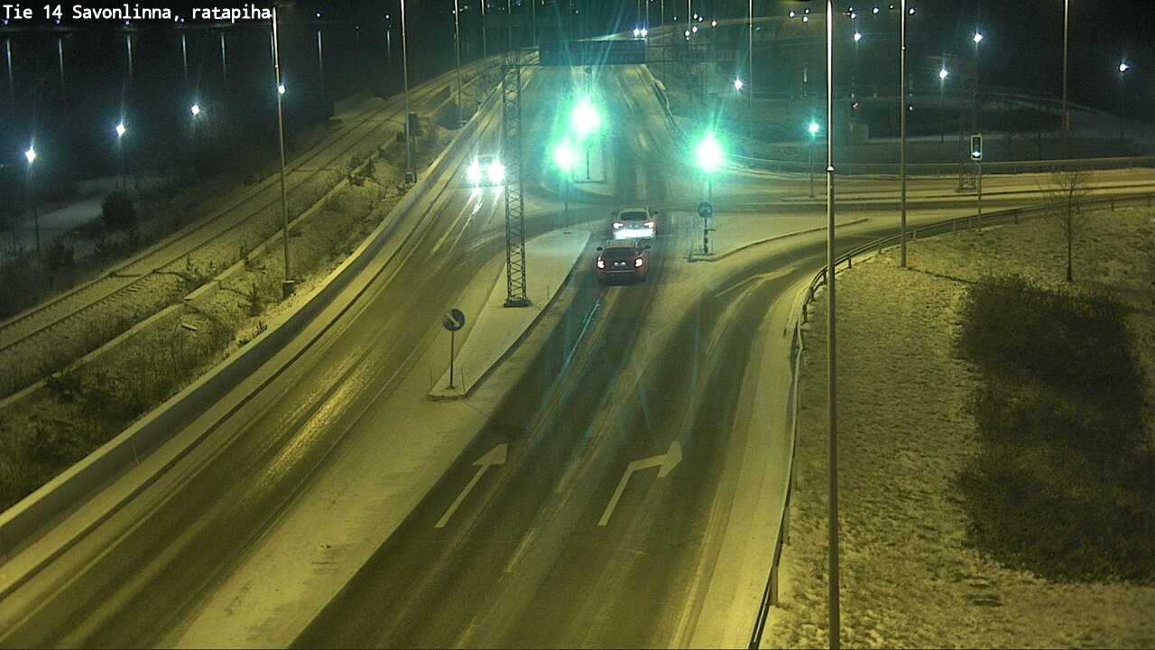 Kelikamerat Kuva Tie 14 Savonlinna, Ratapiha, Savonlinna, Etelä-Savo