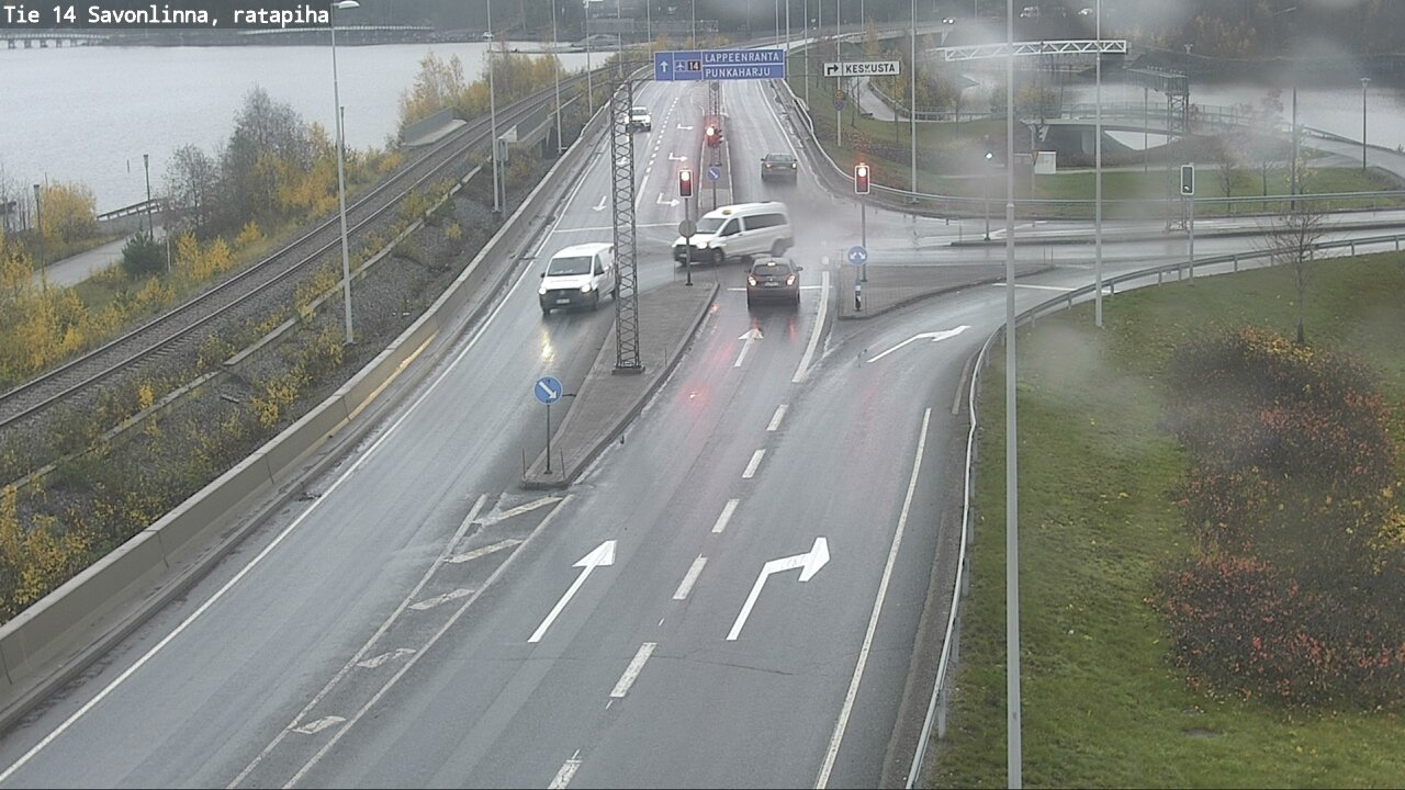 Kelikamerat Kuva Tie 14 Savonlinna, Ratapiha, Savonlinna, Etelä-Savo