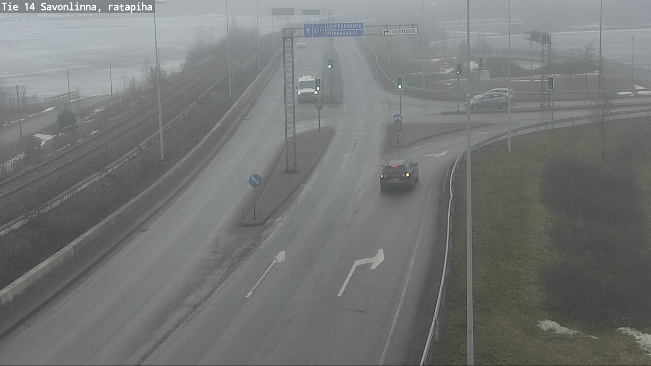 Kelikamerat Kuva Tie 14 Savonlinna, Ratapiha, Savonlinna, Etelä-Savo