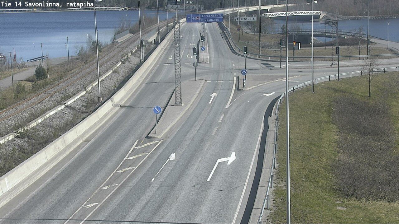 Kelikamerat Kuva Tie 14 Savonlinna, Ratapiha, Savonlinna, Etelä-Savo