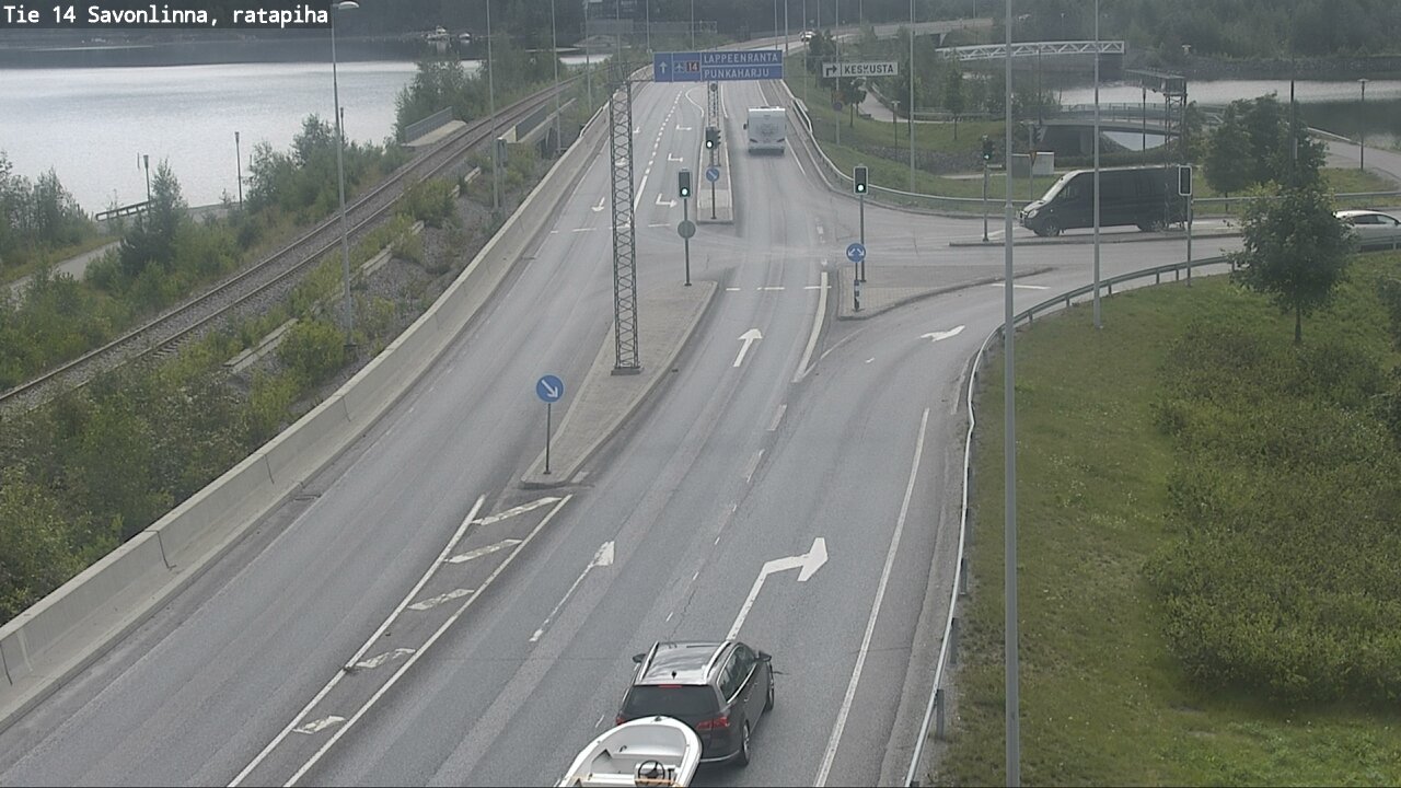 Weather Camera Image Road 14 Savonlinna, Ratapiha, Savonlinna, Etelä-Savo