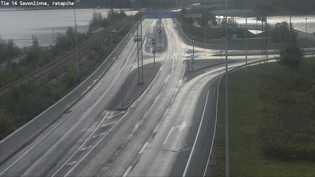 Weather Camera Image Road 14 Savonlinna, Ratapiha, Savonlinna, Etelä-Savo