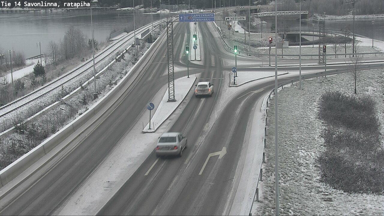 Kelikamerat Kuva Tie 14 Savonlinna, Ratapiha, Savonlinna, Etelä-Savo