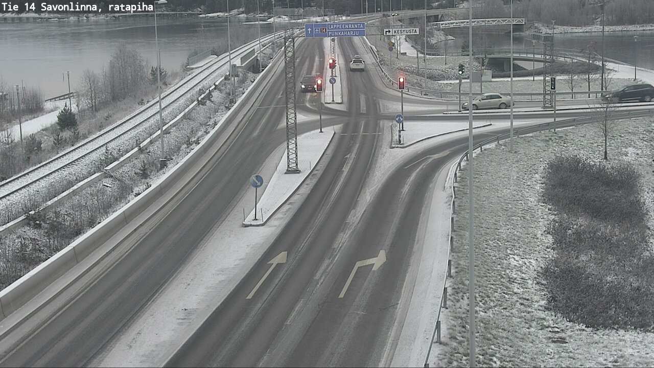 Kelikamerat Kuva Tie 14 Savonlinna, Ratapiha, Savonlinna, Etelä-Savo