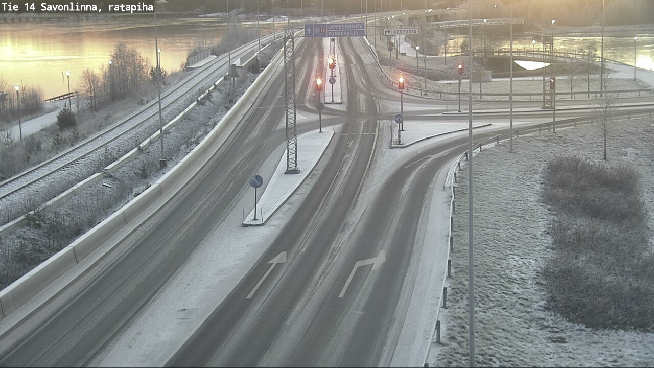 Kelikamerat Kuva Tie 14 Savonlinna, Ratapiha, Savonlinna, Etelä-Savo