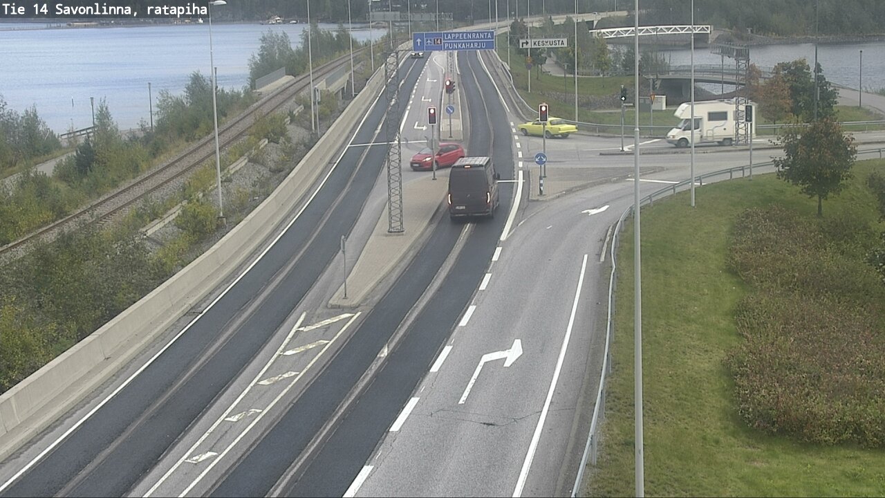 Kelikamerat Kuva Tie 14 Savonlinna, Ratapiha, Savonlinna, Etelä-Savo