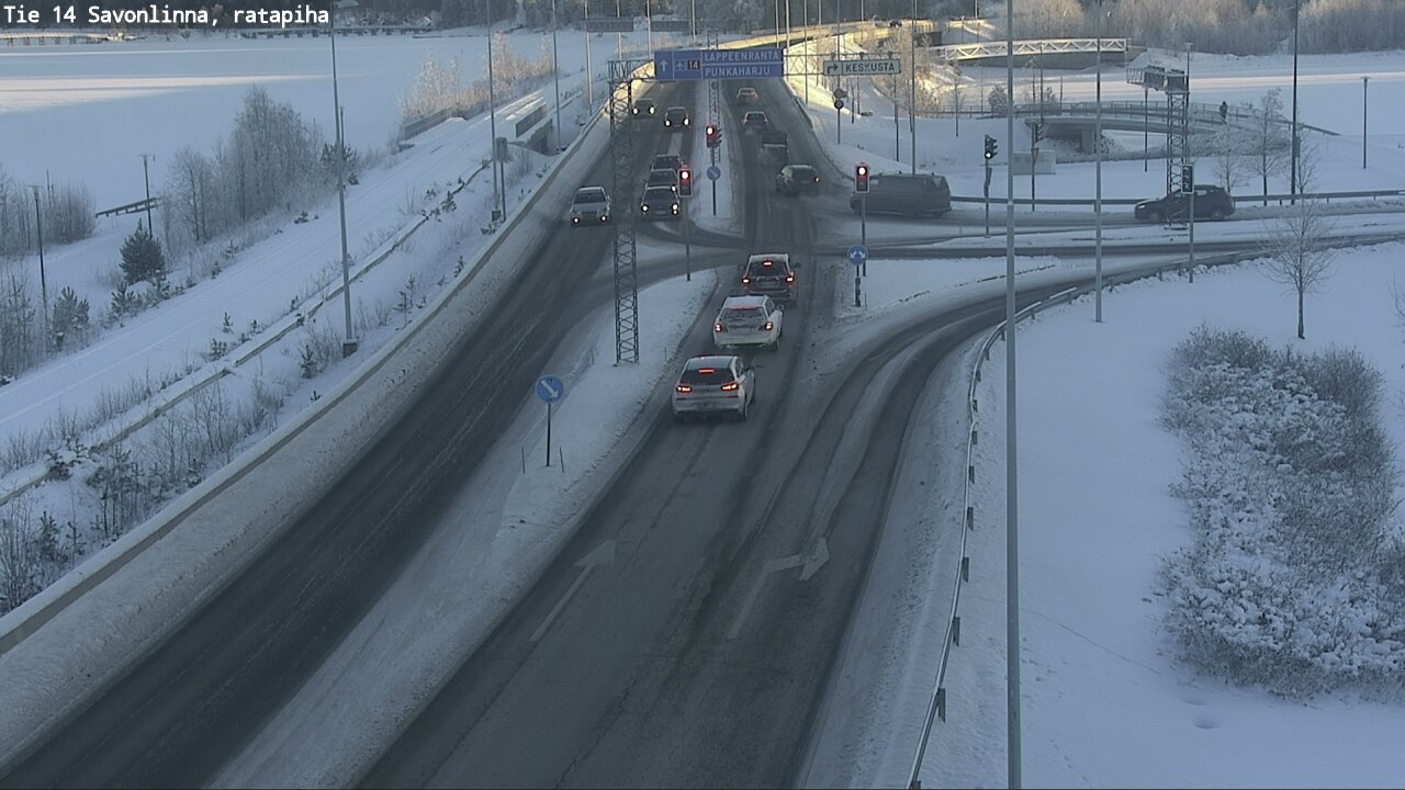 Kelikamerat Kuva Tie 14 Savonlinna, Ratapiha, Savonlinna, Etelä-Savo