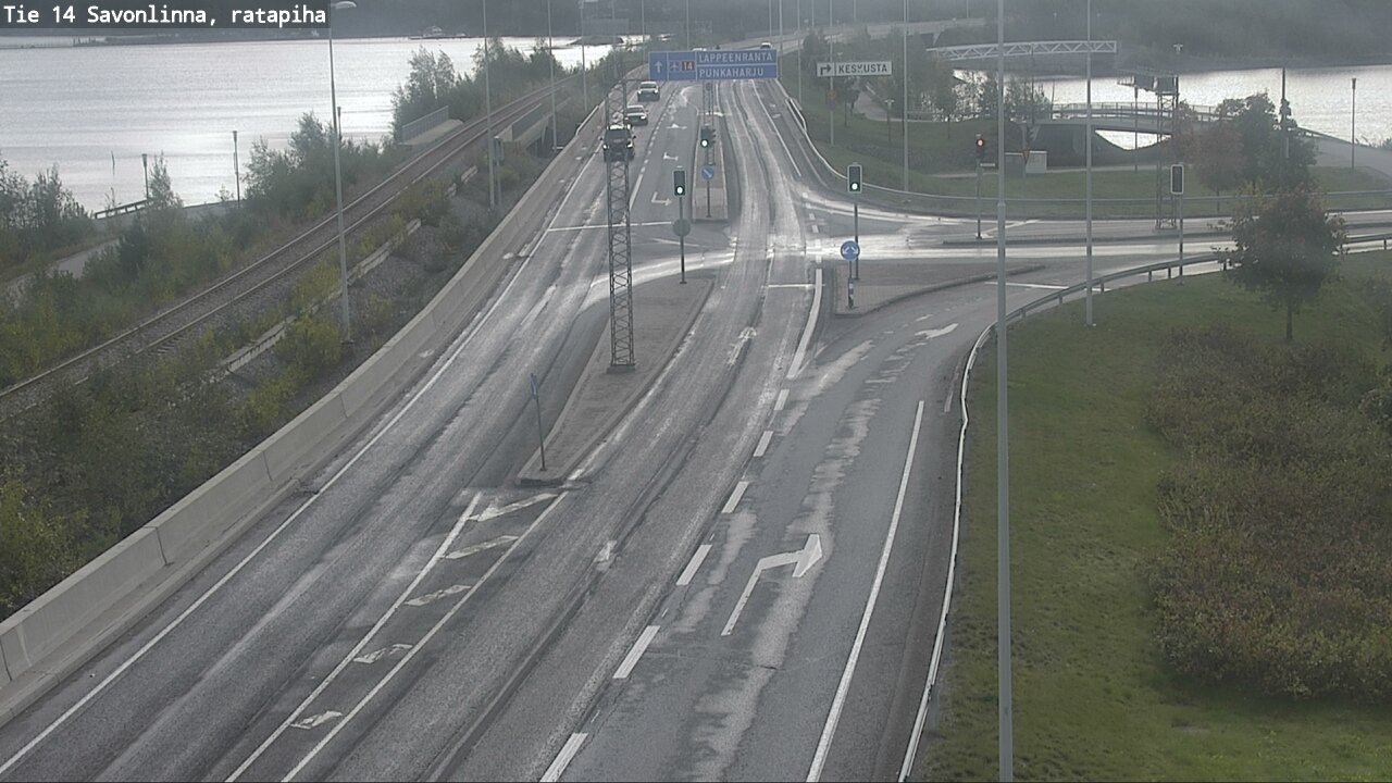 Weather Camera Image Road 14 Savonlinna, Ratapiha, Savonlinna, Etelä-Savo