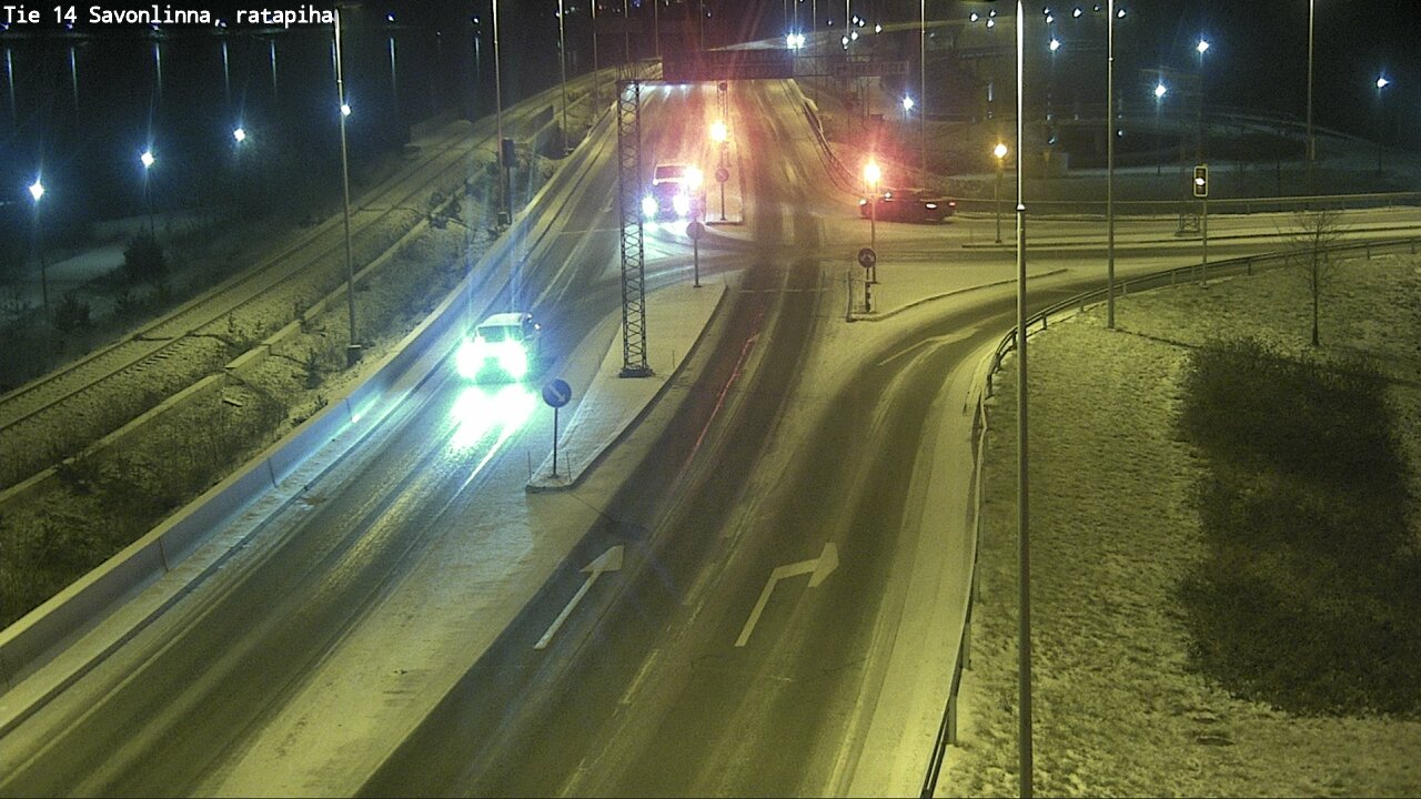 Kelikamerat Kuva Tie 14 Savonlinna, Ratapiha, Savonlinna, Etelä-Savo