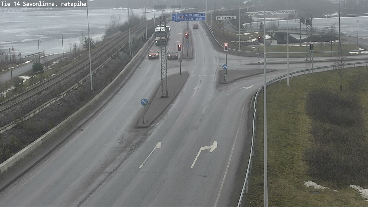 Kelikamerat Kuva Tie 14 Savonlinna, Ratapiha, Savonlinna, Etelä-Savo