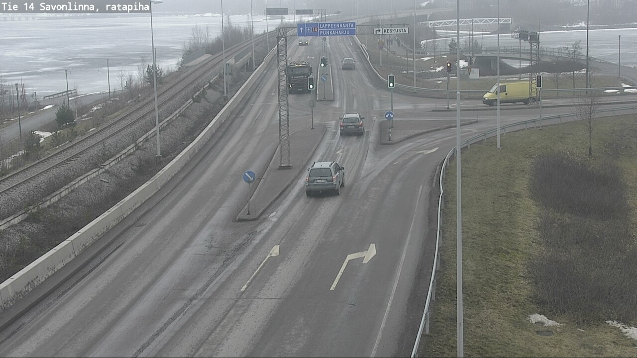 Weather Camera Image Road 14 Savonlinna, Ratapiha, Savonlinna, Etelä-Savo