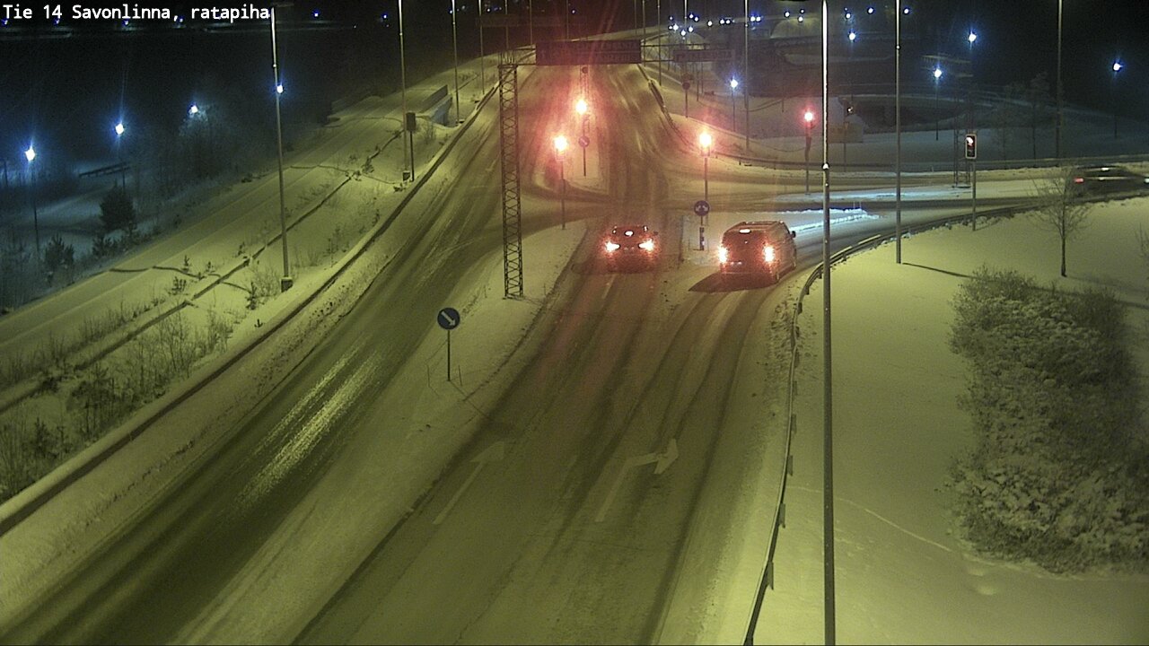 Kelikamerat Kuva Tie 14 Savonlinna, Ratapiha, Savonlinna, Etelä-Savo