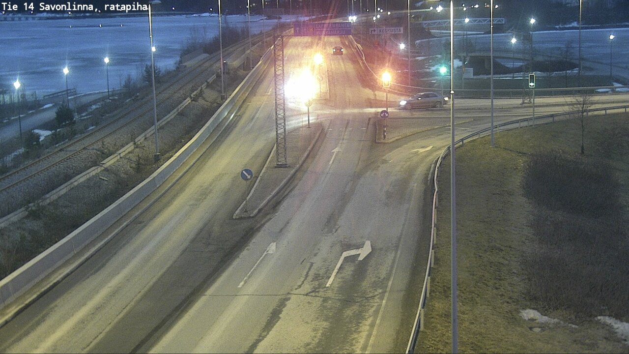 Kelikamerat Kuva Tie 14 Savonlinna, Ratapiha, Savonlinna, Etelä-Savo