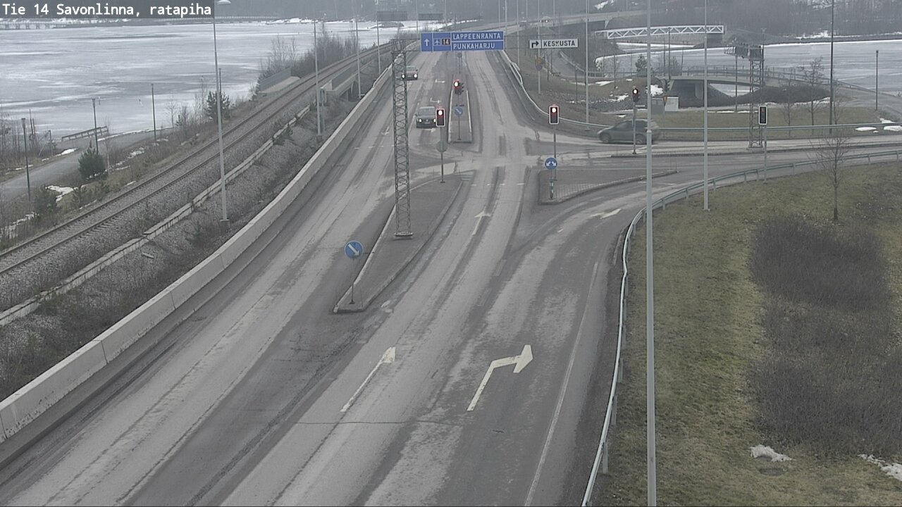 Weather Camera Image Road 14 Savonlinna, Ratapiha, Savonlinna, Etelä-Savo