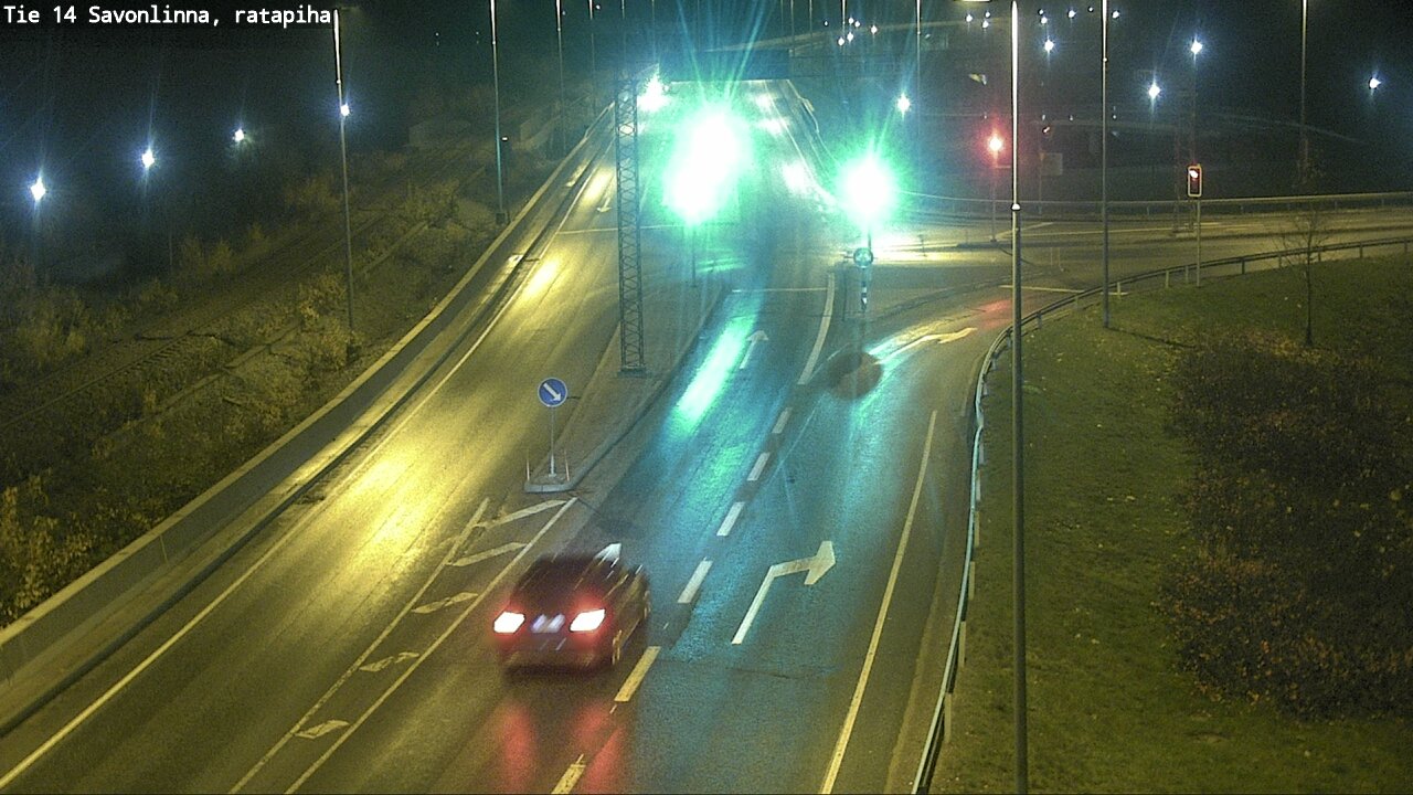 Kelikamerat Kuva Tie 14 Savonlinna, Ratapiha, Savonlinna, Etelä-Savo