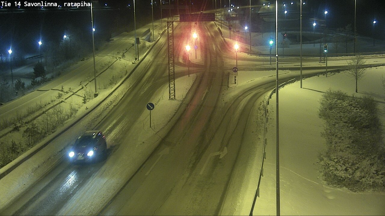 Kelikamerat Kuva Tie 14 Savonlinna, Ratapiha, Savonlinna, Etelä-Savo