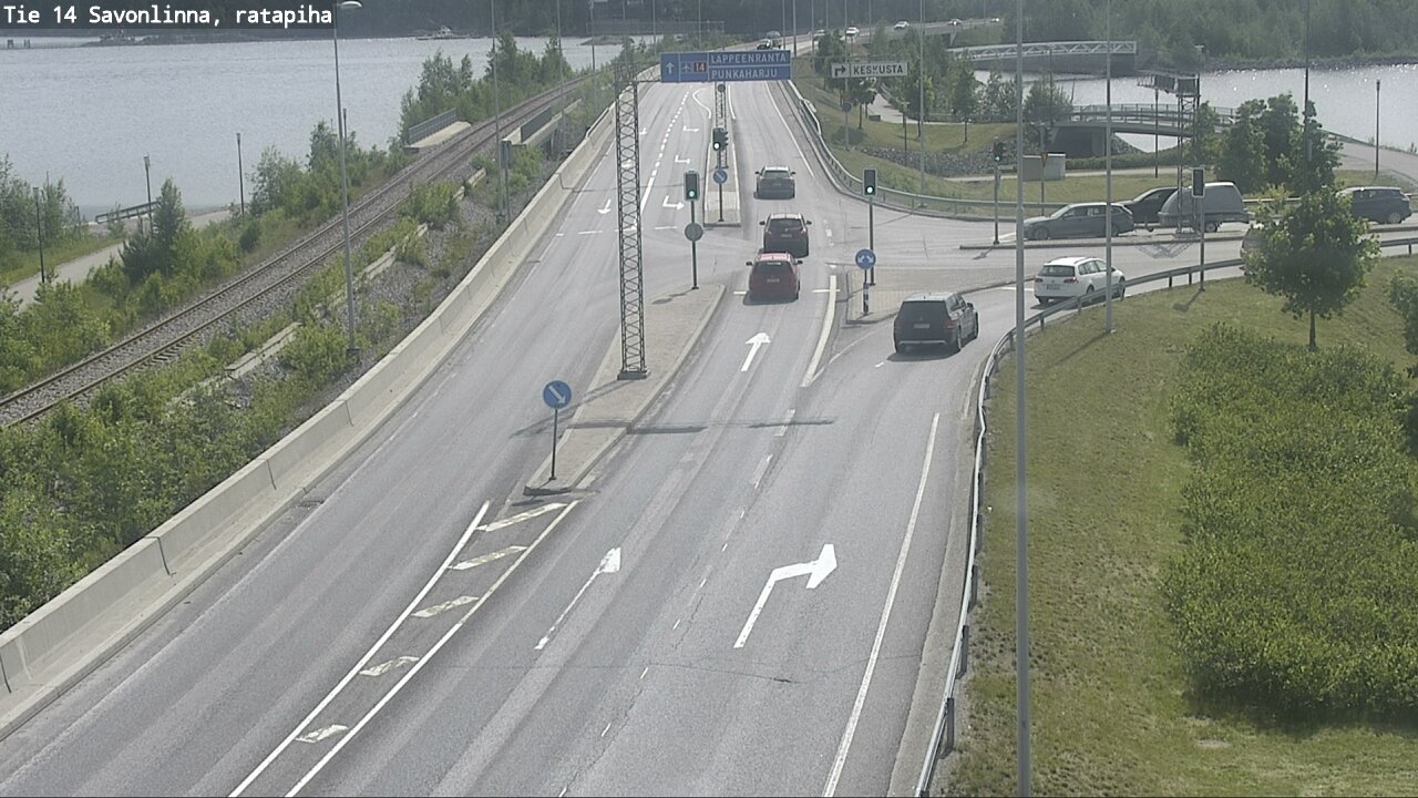 Kelikamerat Kuva Tie 14 Savonlinna, Ratapiha, Savonlinna, Etelä-Savo