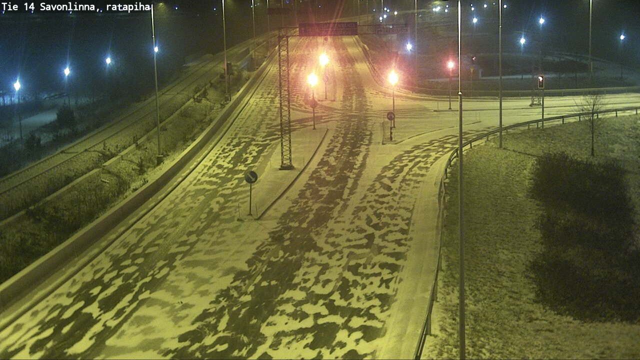 Kelikamerat Kuva Tie 14 Savonlinna, Ratapiha, Savonlinna, Etelä-Savo