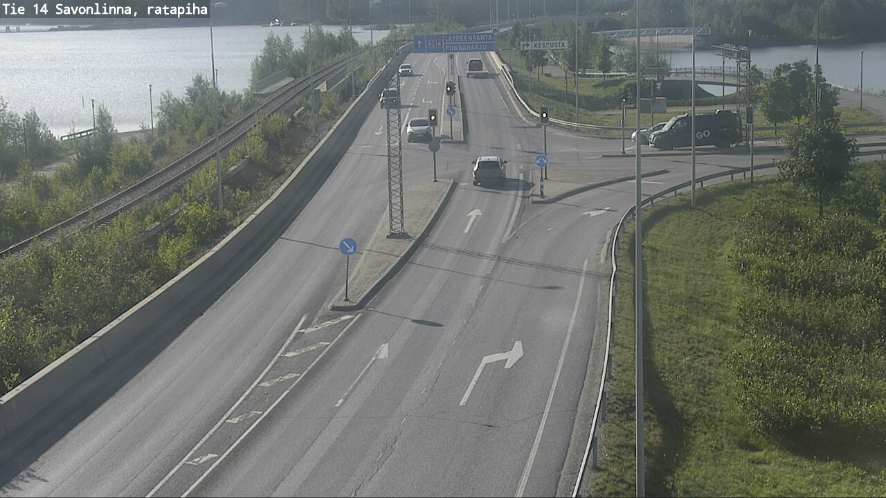 Kelikamerat Kuva Tie 14 Savonlinna, Ratapiha, Savonlinna, Etelä-Savo