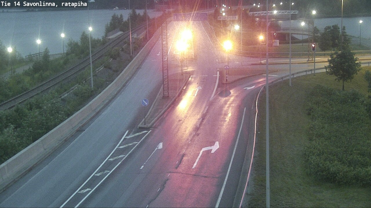 Kelikamerat Kuva Tie 14 Savonlinna, Ratapiha, Savonlinna, Etelä-Savo