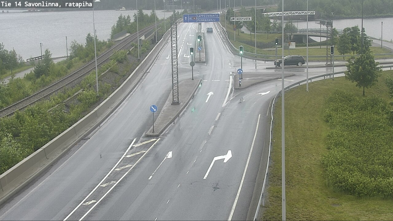 Weather Camera Image Road 14 Savonlinna, Ratapiha, Savonlinna, Etelä-Savo