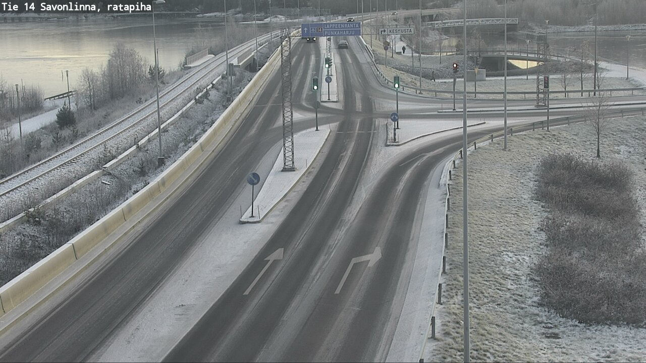 Kelikamerat Kuva Tie 14 Savonlinna, Ratapiha, Savonlinna, Etelä-Savo