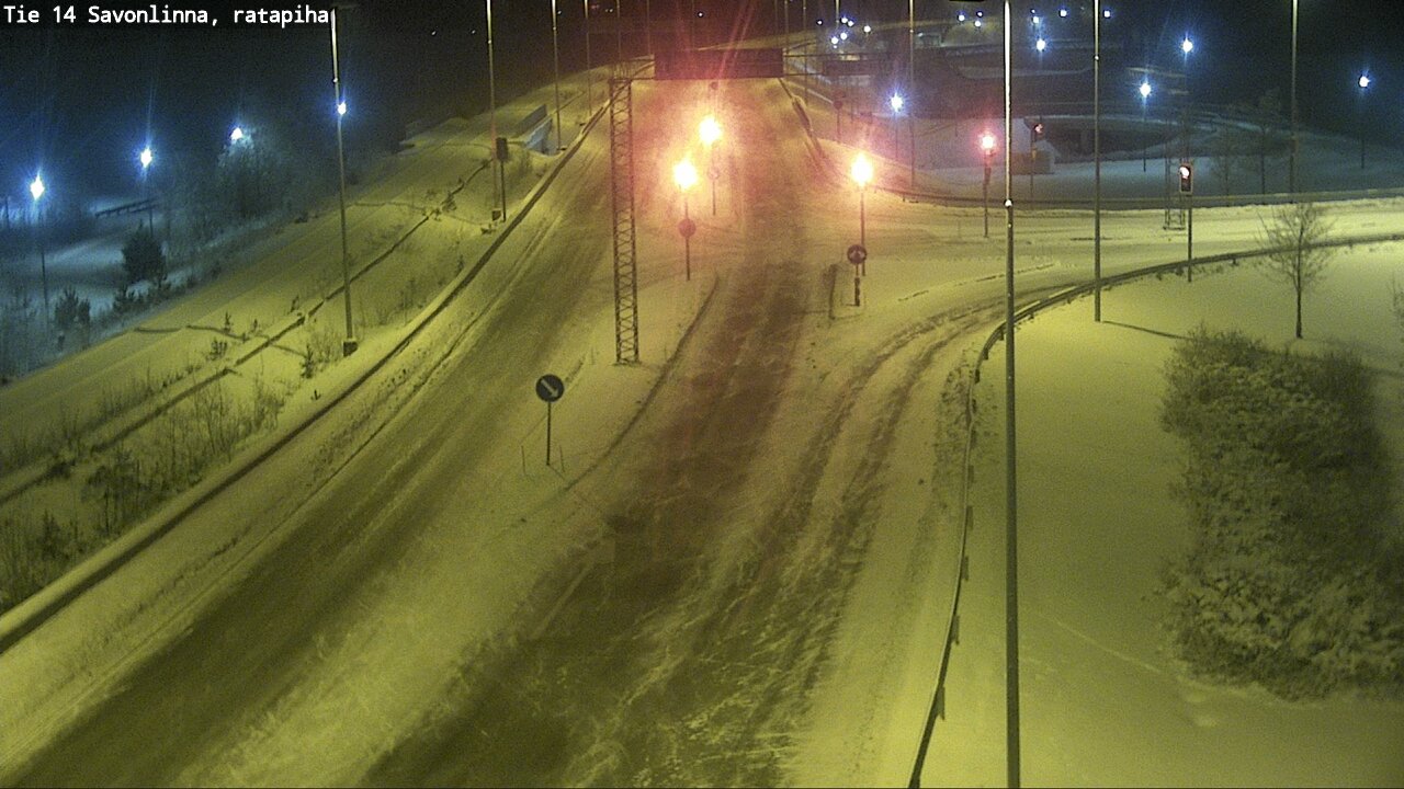 Kelikamerat Kuva Tie 14 Savonlinna, Ratapiha, Savonlinna, Etelä-Savo