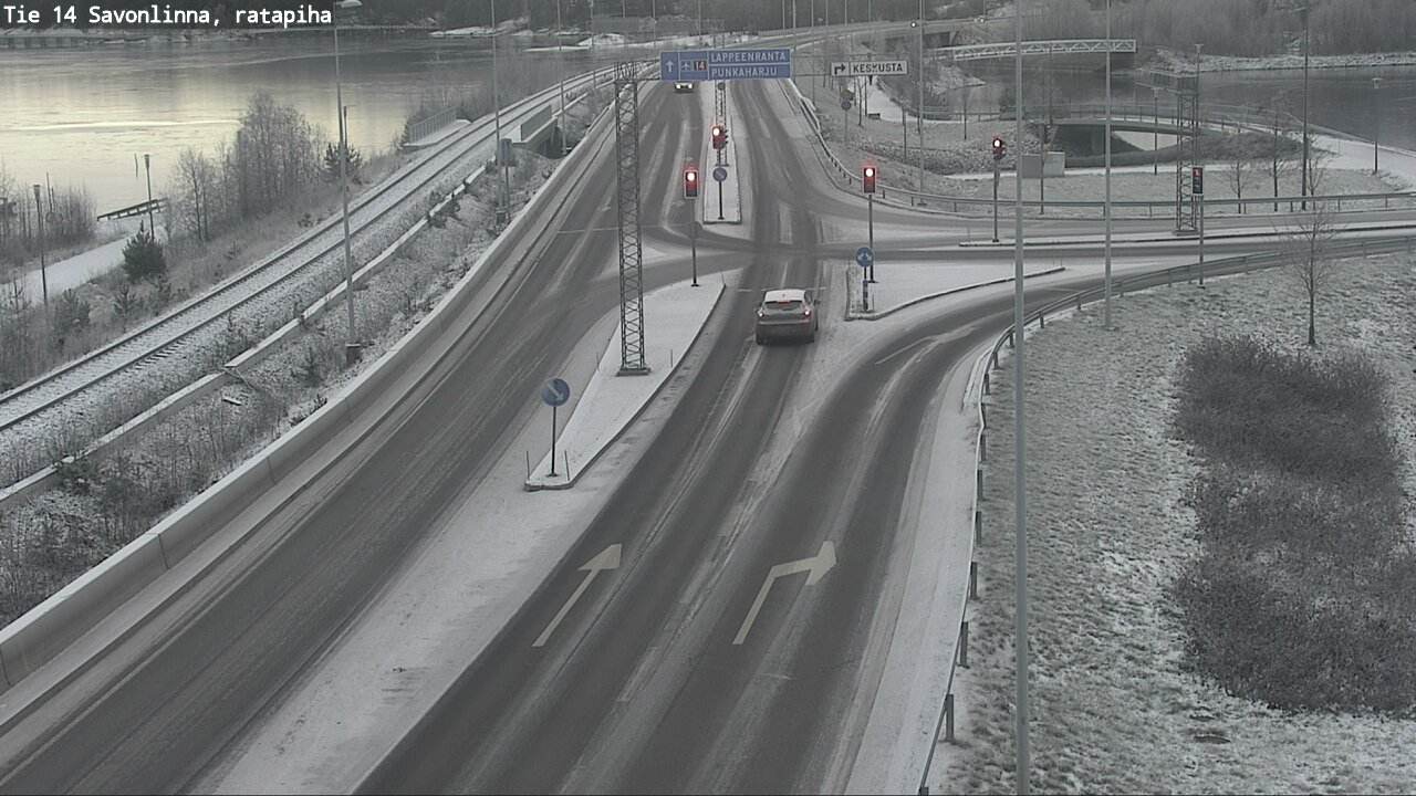 Kelikamerat Kuva Tie 14 Savonlinna, Ratapiha, Savonlinna, Etelä-Savo