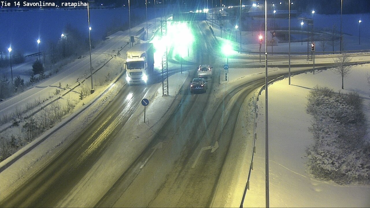 Kelikamerat Kuva Tie 14 Savonlinna, Ratapiha, Savonlinna, Etelä-Savo