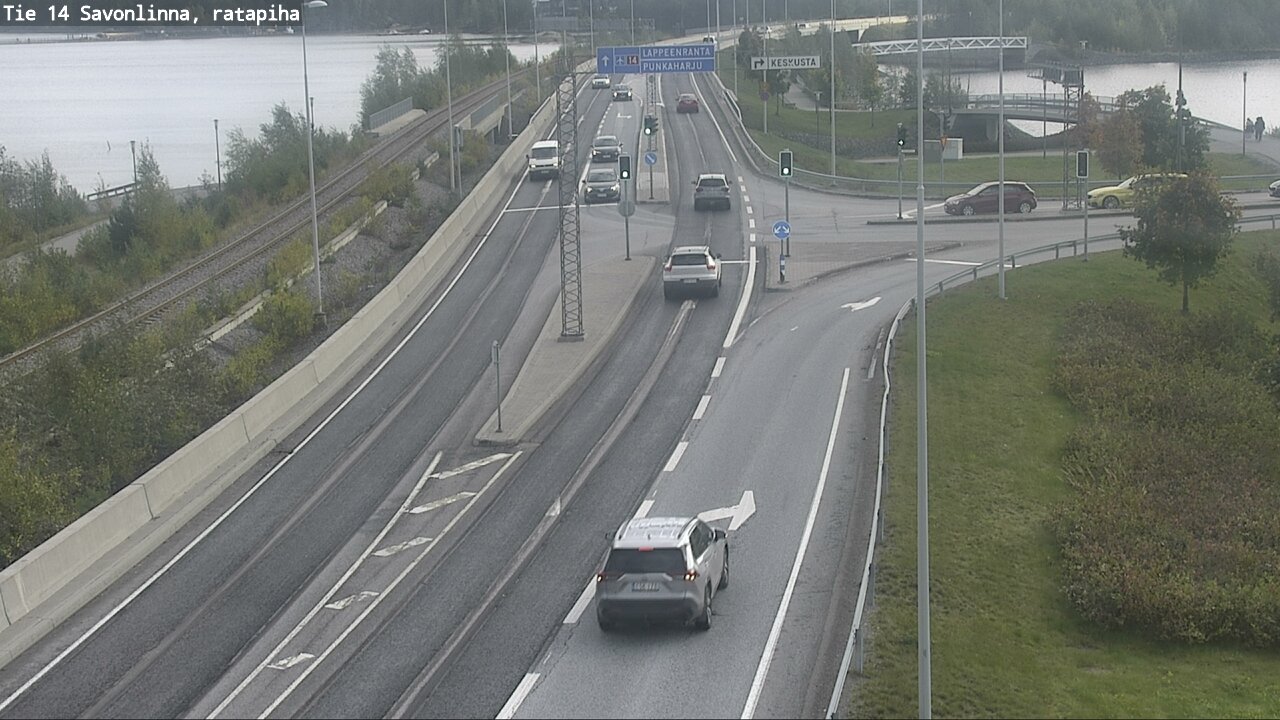 Kelikamerat Kuva Tie 14 Savonlinna, Ratapiha, Savonlinna, Etelä-Savo