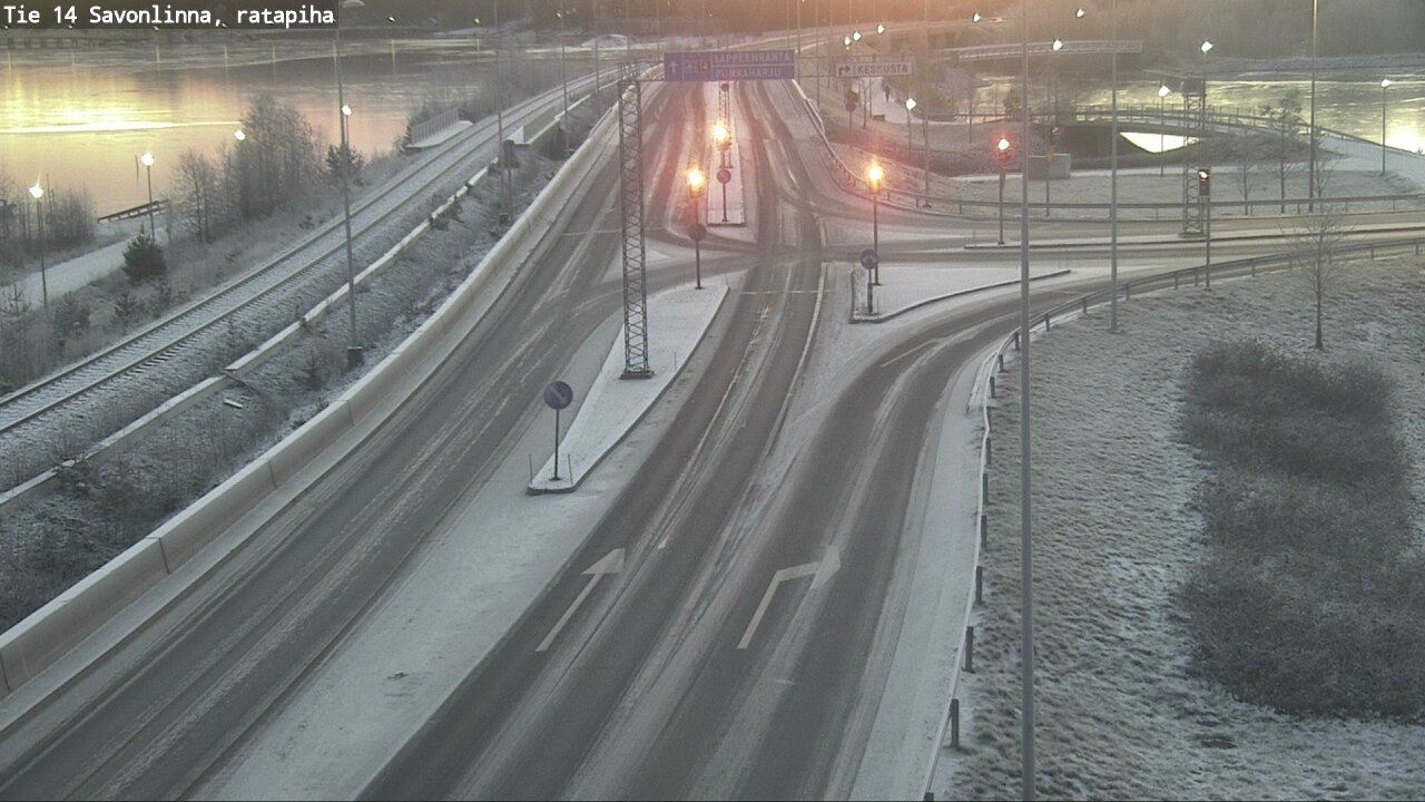 Kelikamerat Kuva Tie 14 Savonlinna, Ratapiha, Savonlinna, Etelä-Savo