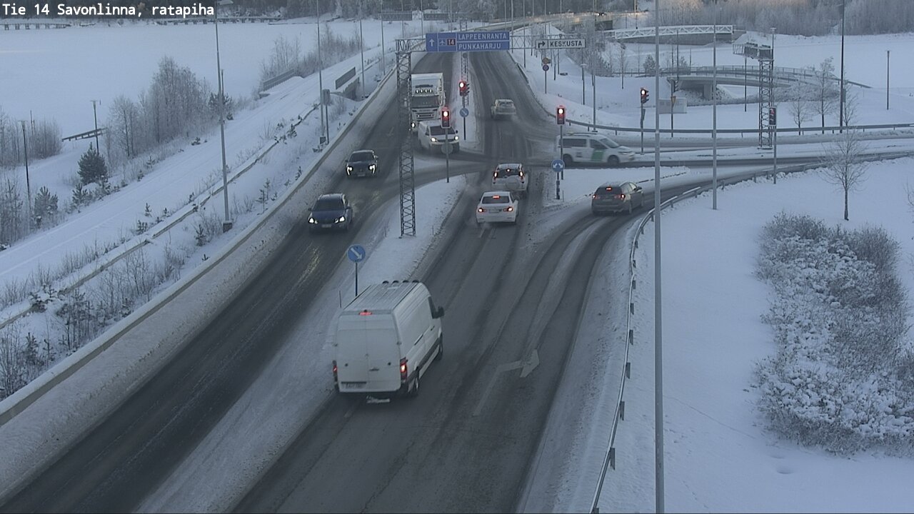 Kelikamerat Kuva Tie 14 Savonlinna, Ratapiha, Savonlinna, Etelä-Savo