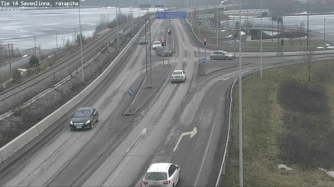 Weather Camera Image Road 14 Savonlinna, Ratapiha, Savonlinna, Etelä-Savo