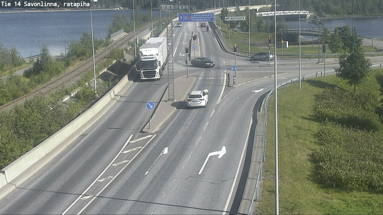 Kelikamerat Kuva Tie 14 Savonlinna, Ratapiha, Savonlinna, Etelä-Savo