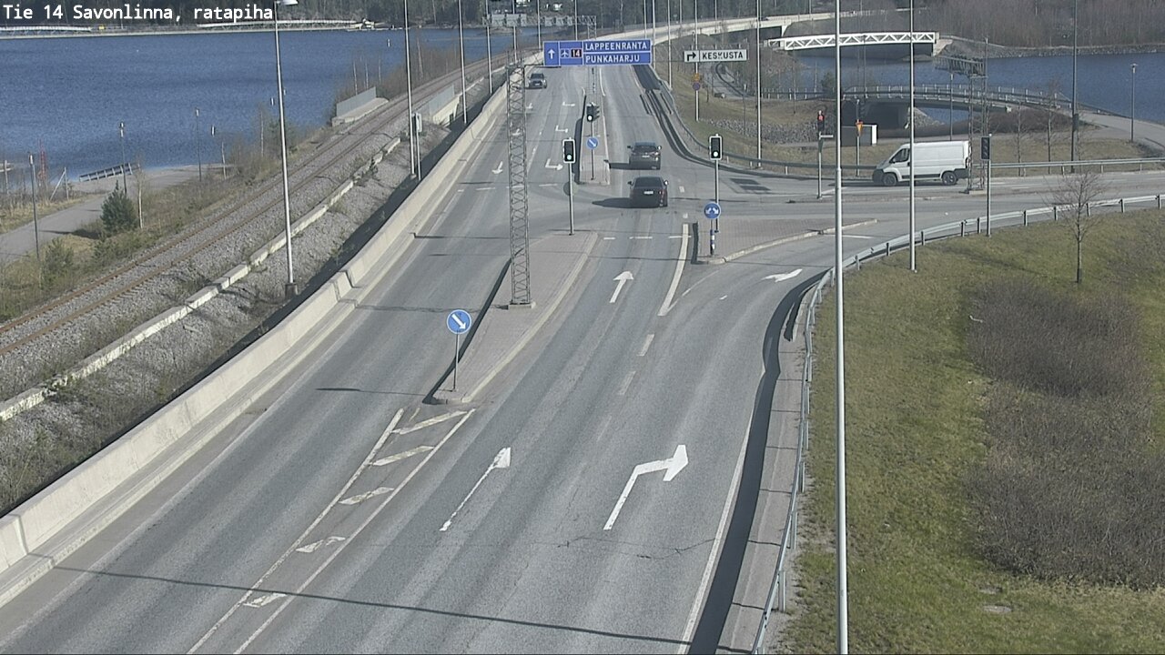 Kelikamerat Kuva Tie 14 Savonlinna, Ratapiha, Savonlinna, Etelä-Savo