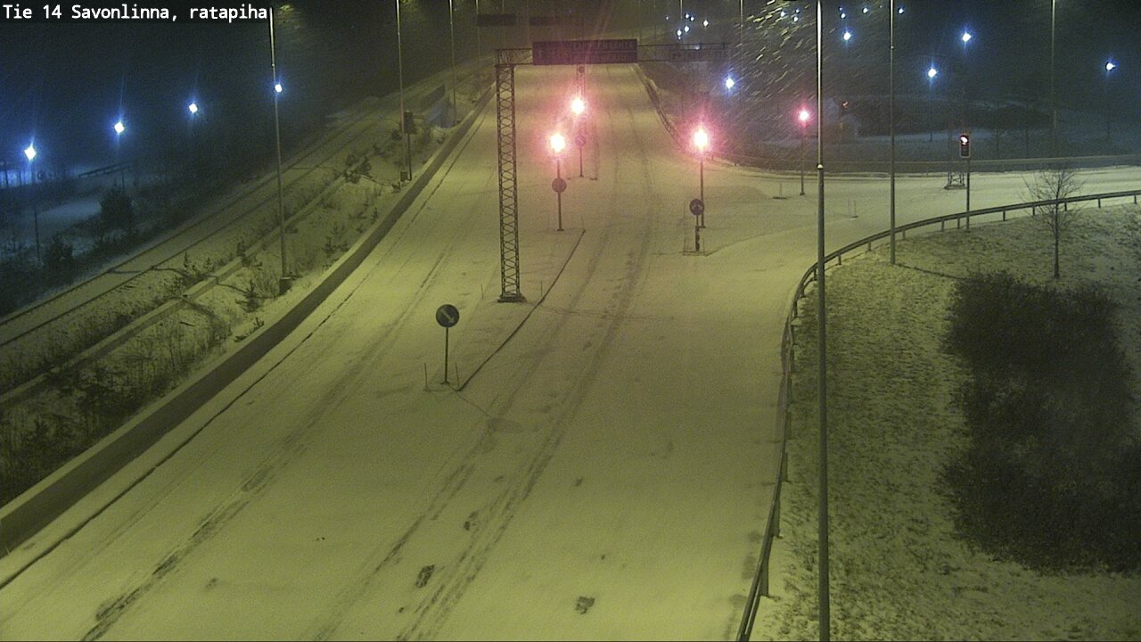 Kelikamerat Kuva Tie 14 Savonlinna, Ratapiha, Savonlinna, Etelä-Savo