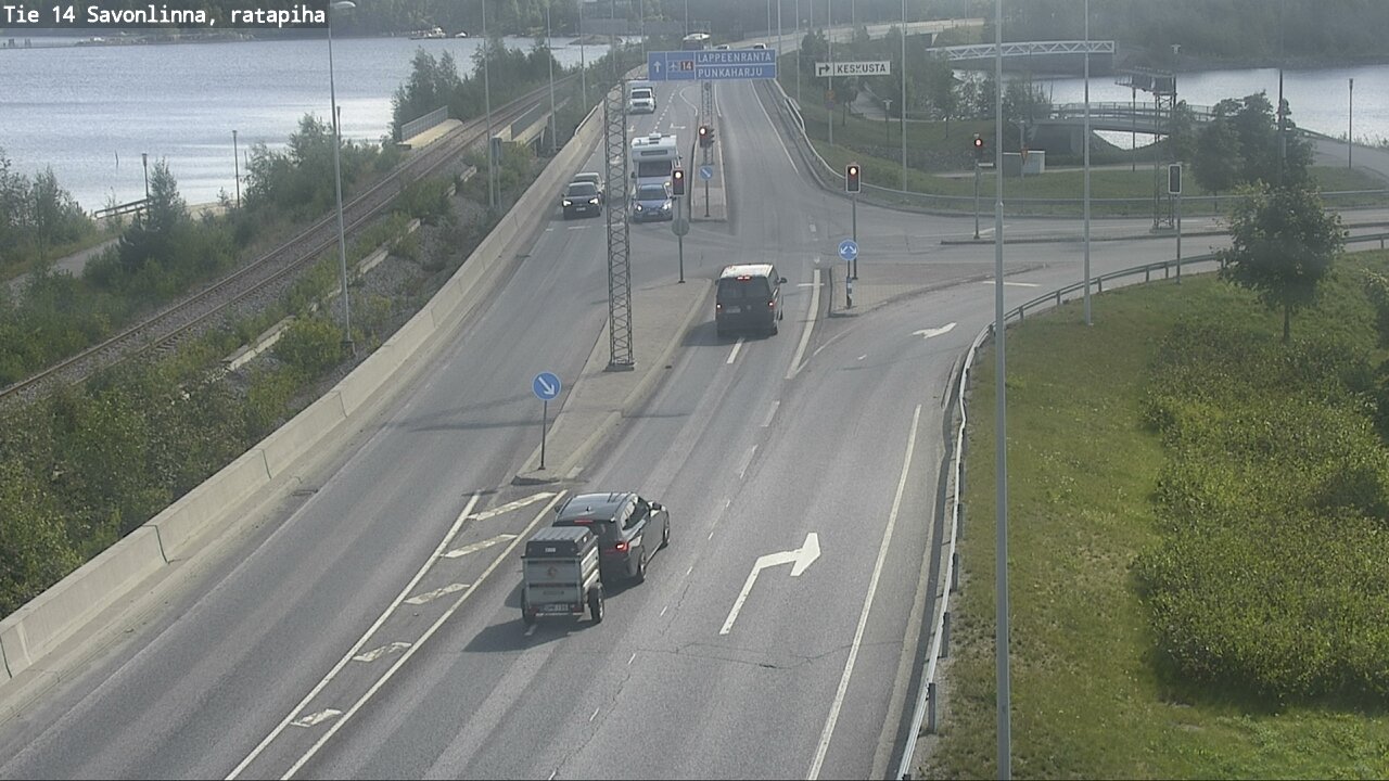 Kelikamerat Kuva Tie 14 Savonlinna, Ratapiha, Savonlinna, Etelä-Savo