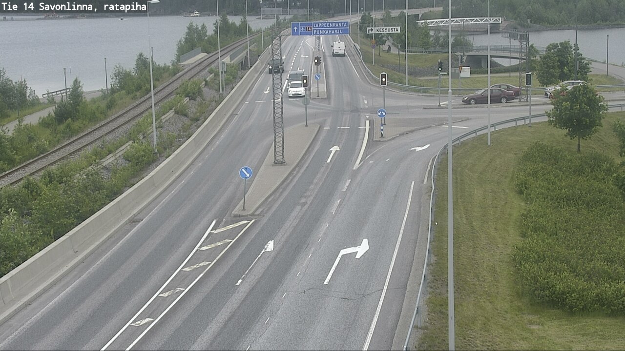 Kelikamerat Kuva Tie 14 Savonlinna, Ratapiha, Savonlinna, Etelä-Savo