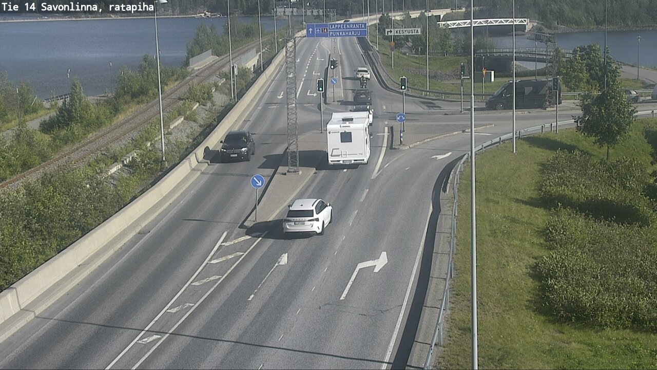 Kelikamerat Kuva Tie 14 Savonlinna, Ratapiha, Savonlinna, Etelä-Savo
