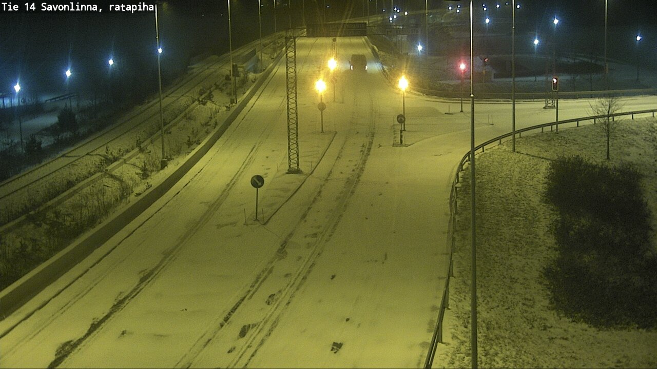 Kelikamerat Kuva Tie 14 Savonlinna, Ratapiha, Savonlinna, Etelä-Savo