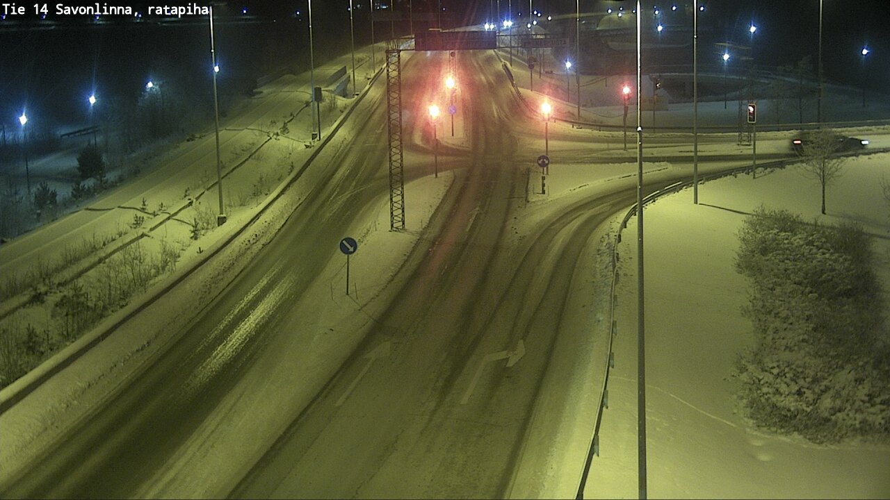 Kelikamerat Kuva Tie 14 Savonlinna, Ratapiha, Savonlinna, Etelä-Savo