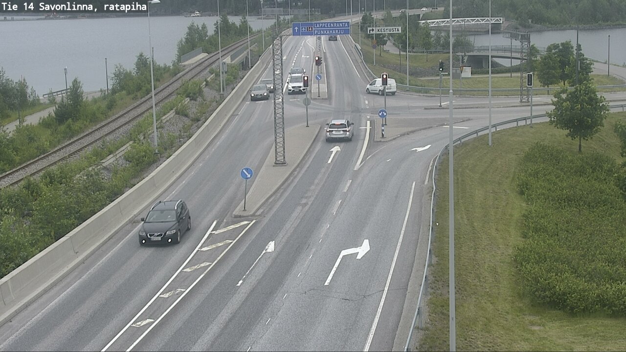 Kelikamerat Kuva Tie 14 Savonlinna, Ratapiha, Savonlinna, Etelä-Savo