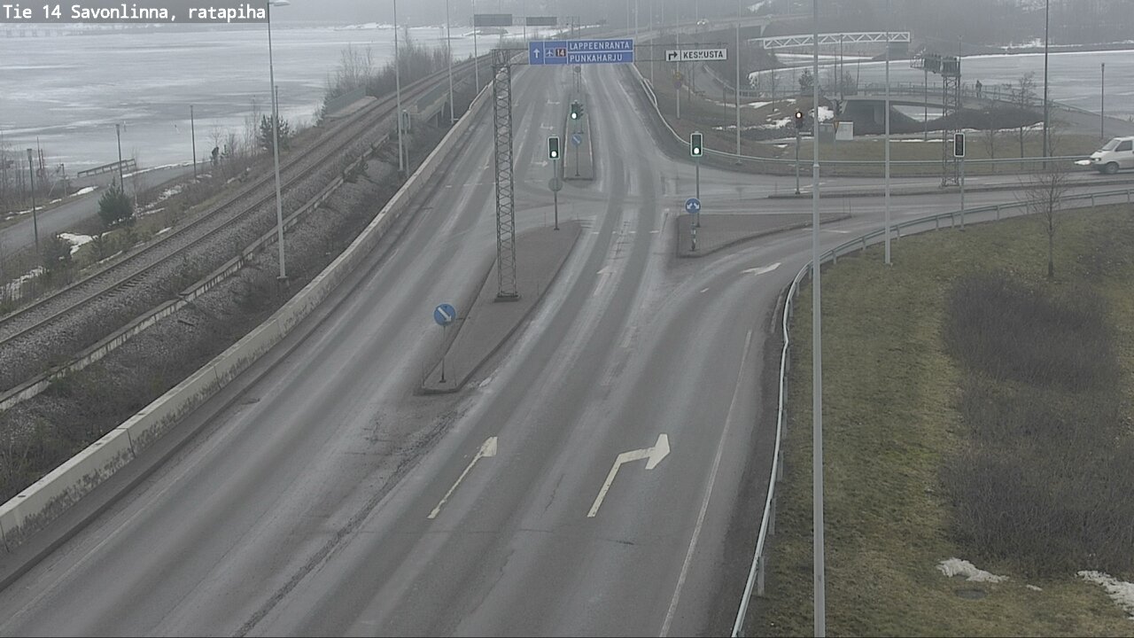 Weather Camera Image Road 14 Savonlinna, Ratapiha, Savonlinna, Etelä-Savo