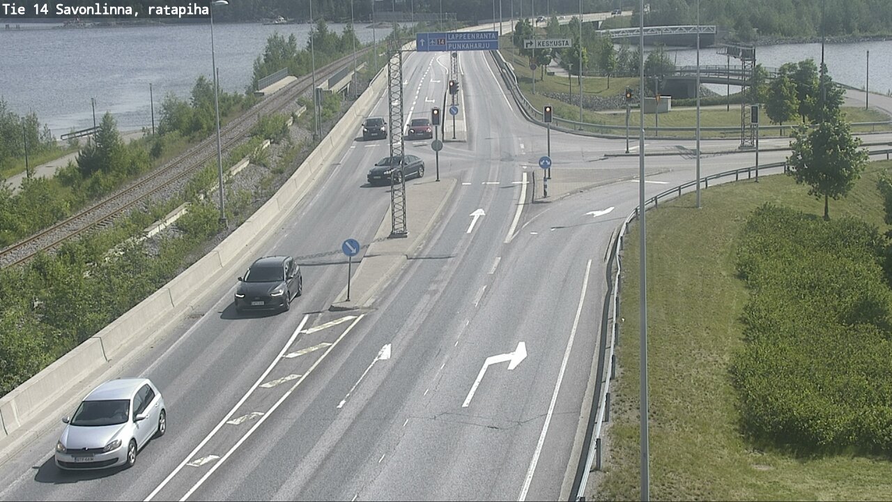 Kelikamerat Kuva Tie 14 Savonlinna, Ratapiha, Savonlinna, Etelä-Savo